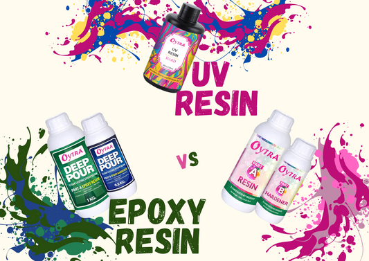 UV Resin vs Epoxy Resin: Which One’s Right for Your Craft Project?