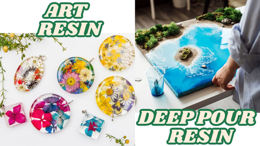 Oytra Art Resin vs Deep Pour Resin