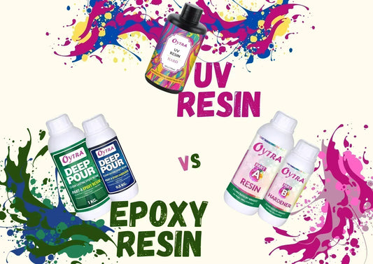 UV RESIN vs EPOXY RESIN: Know the differences and make the right choice for your projects!