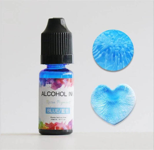 Light Blue Alcohol Ink 10ml for Resin Art