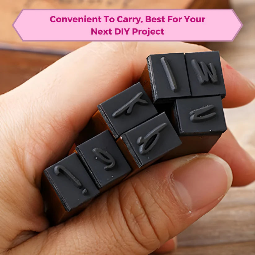 Alphabet Stamp Wooden Combo Small and Capital Letters