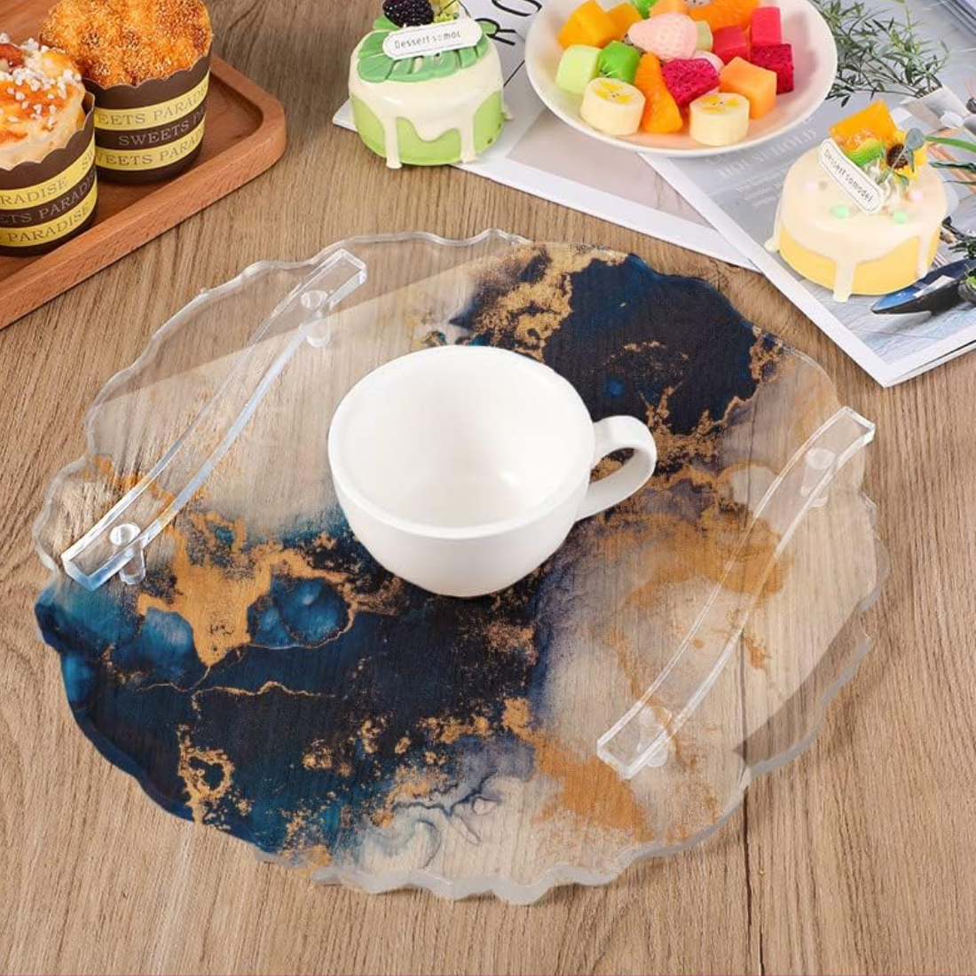 Resin Art Kit - Coaster Making (RESINKIT-32A8)