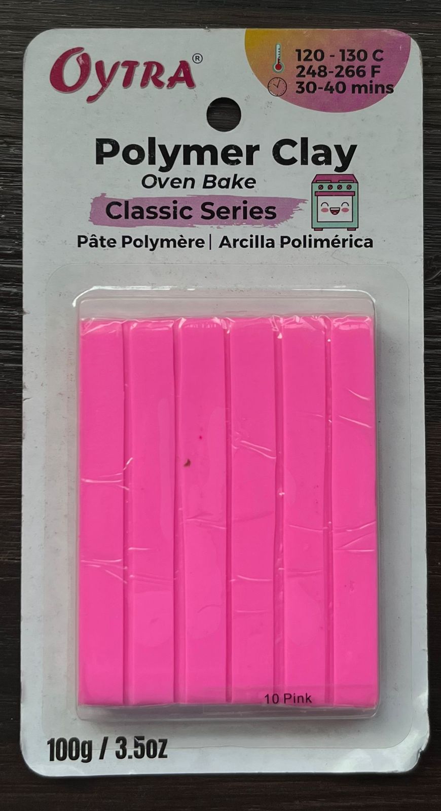 Polymer Clay Oven Bake Classic Series Pink 12