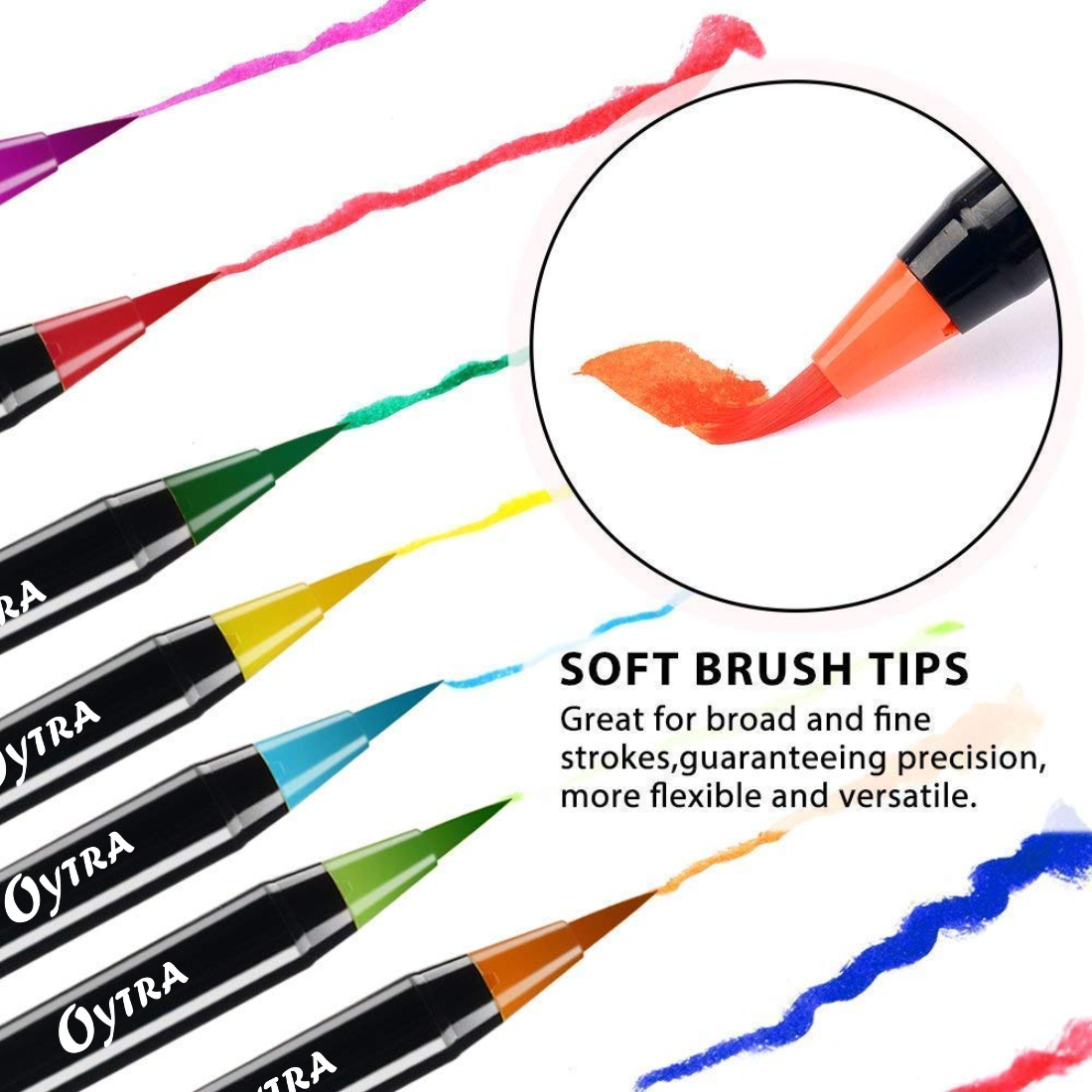 Brush Pen Set 20 Colors Painting Sketch Pens