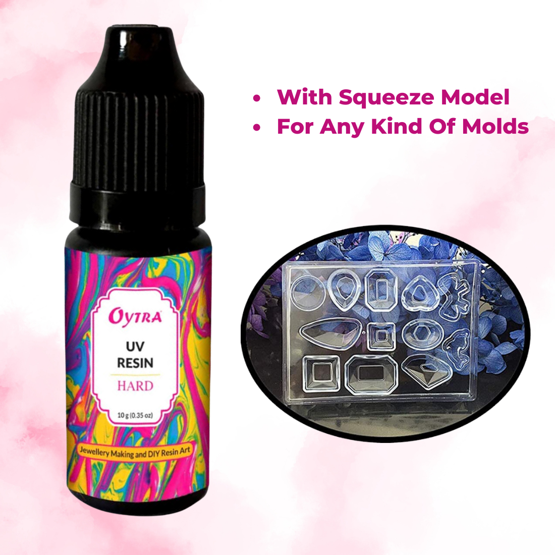 UV Resin HARD 10 Grams for Jewelry Making