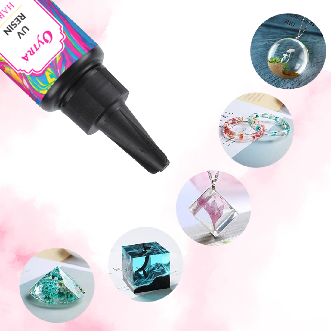 10 Grams x 3 UV Resin Hard for DIY Jewelry Craft