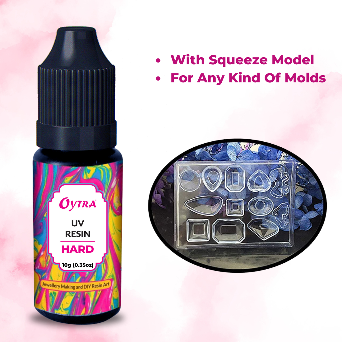 10 Grams x 3 UV Resin Hard for DIY Jewelry Craft