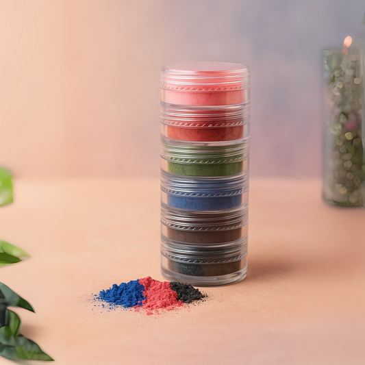 6 Color Mica Powder Set for Resin Art