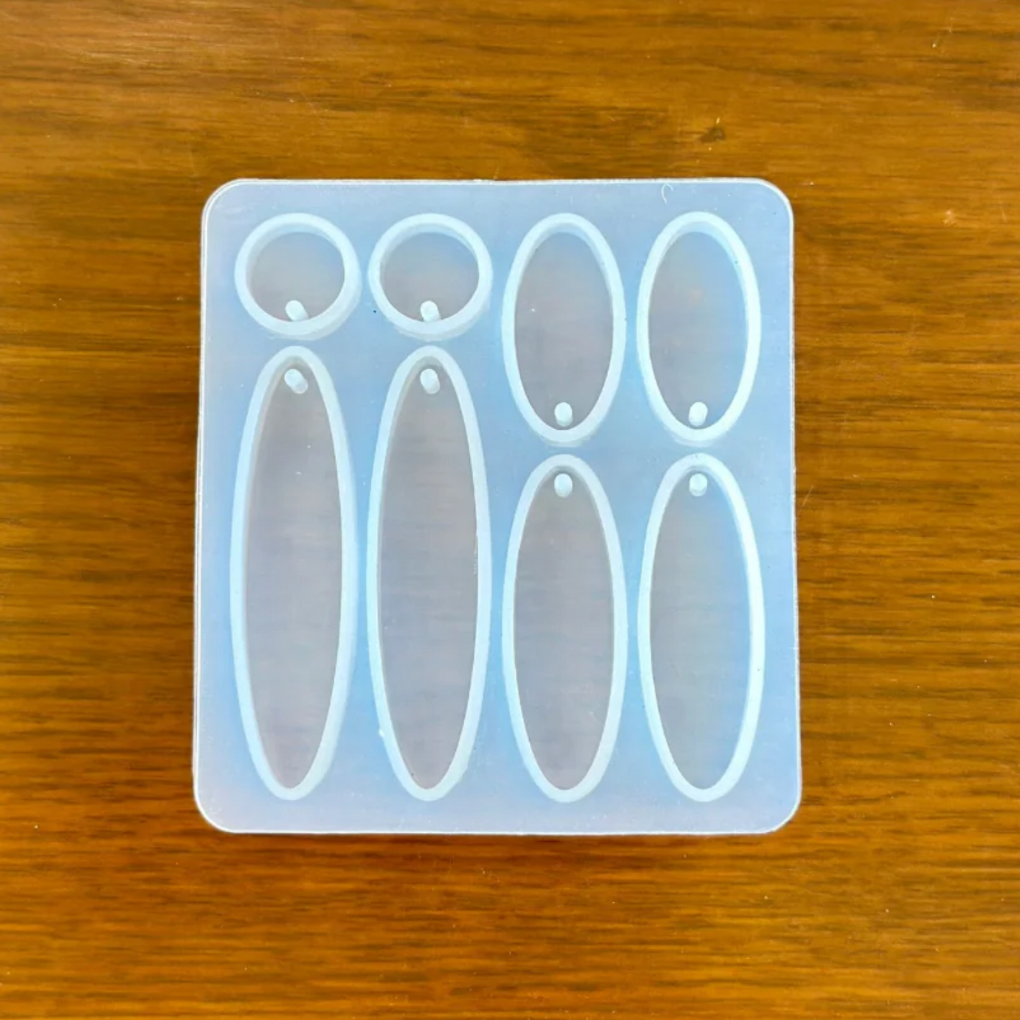 8 Cavity Oval Shape Resin Mould