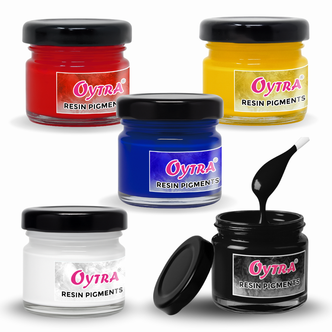 Resin Art Pigment Set of 5 - 20g Each