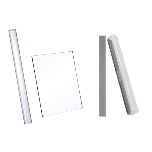 Oytra Acrylic Roller, Sheet and Tissue Blade Combo for Polymer Clay
