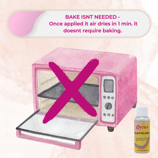 Polymer Clay Afterbake Gloss Glaze Transparent 30 ml