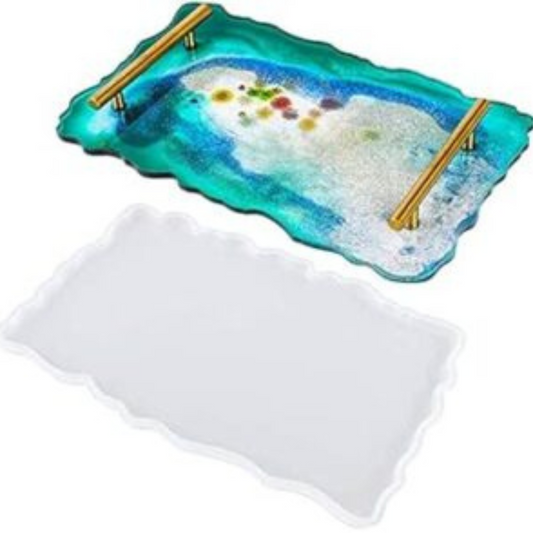 Tray Silicone Mould for Art Resin DIY Casting