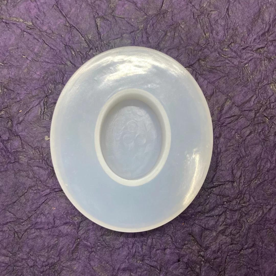 3D Silicone Resin Mould Alphabet O (4inch)