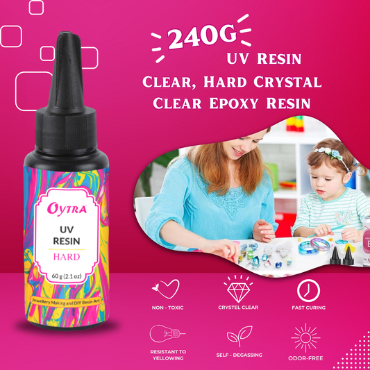 Oytra 240 Grams UV Resin Hard