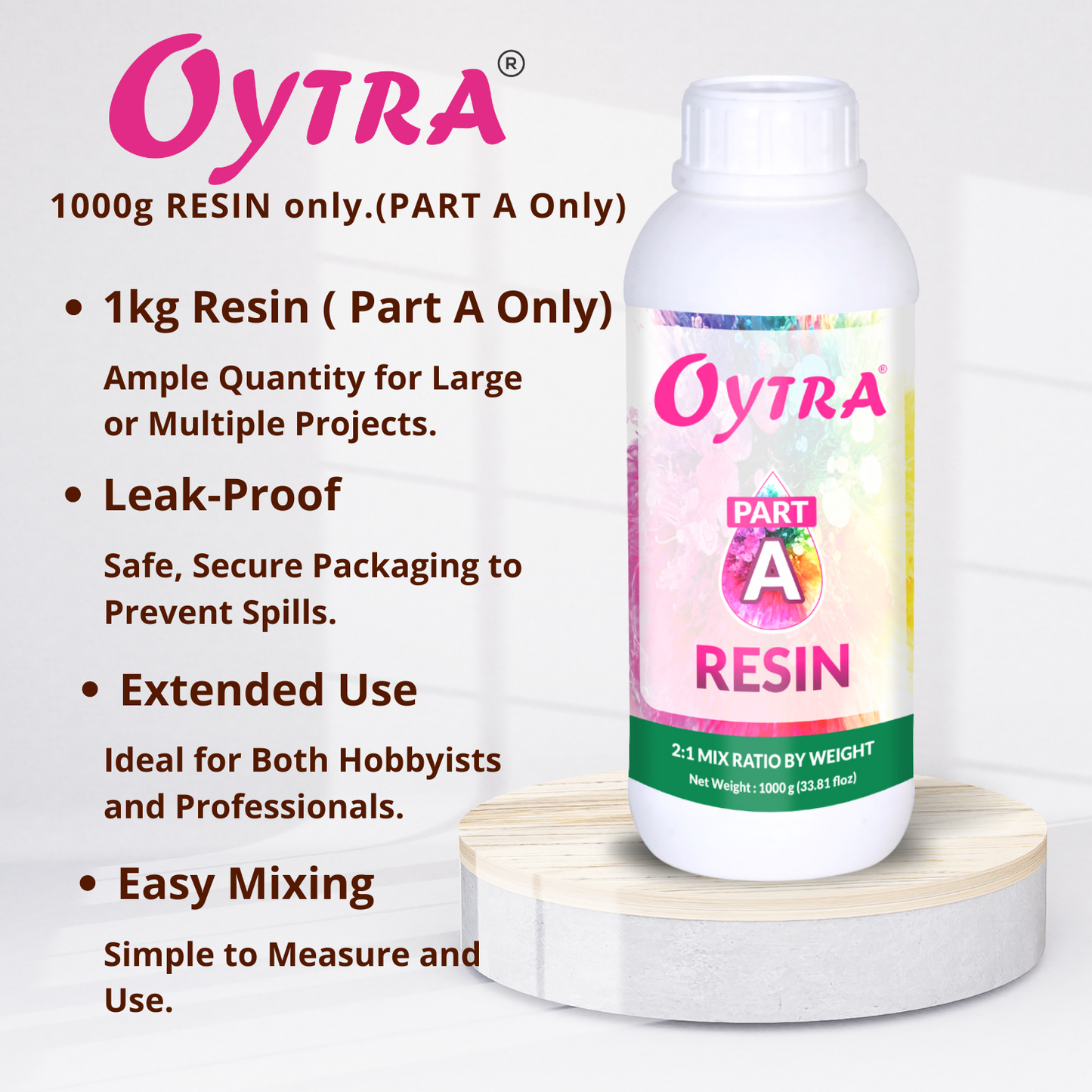 Art Resin Part A Only 1 Kg