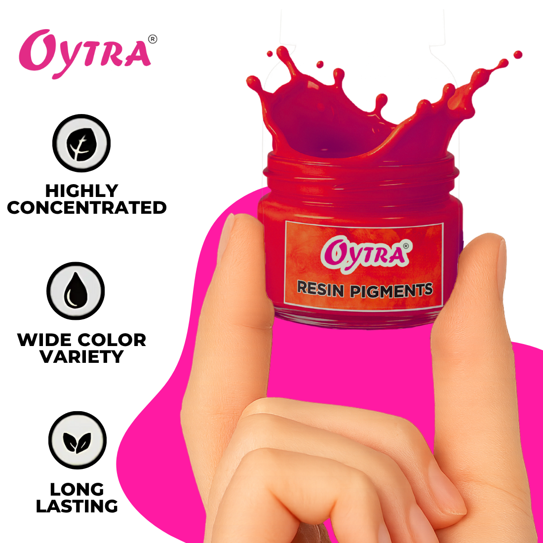 Resin Art Pigment Set of 6 - 20g Each