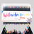 Oytra Brush Pen Set 20 Colors Water Color Painting Sketch Pens with Flexible Fiber Tip