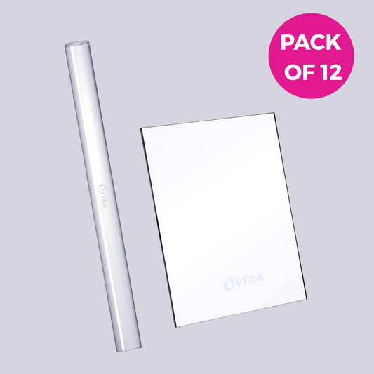Acrylic Roller and Sheet Combo Pack of 12