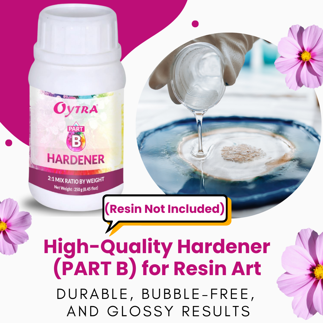 250 Grams Only Hardener Part B