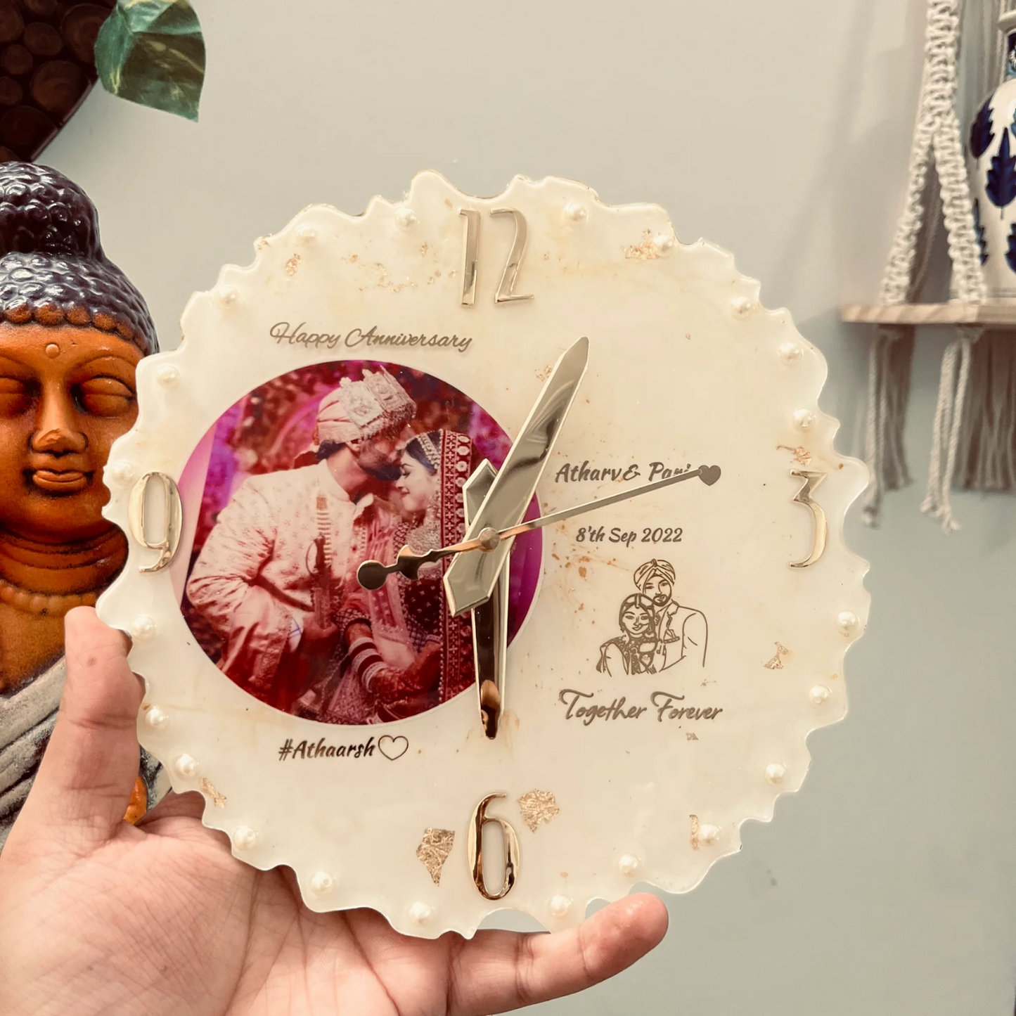 6 Inch Clock Silicone Mould
