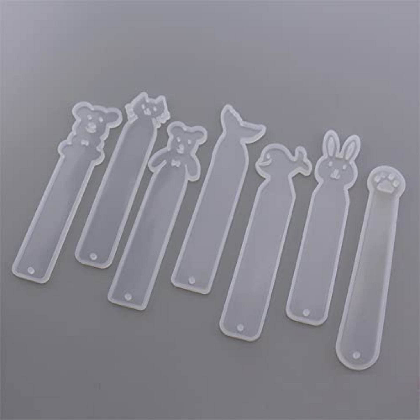 7 Piece Resin Bookmark Mould Set