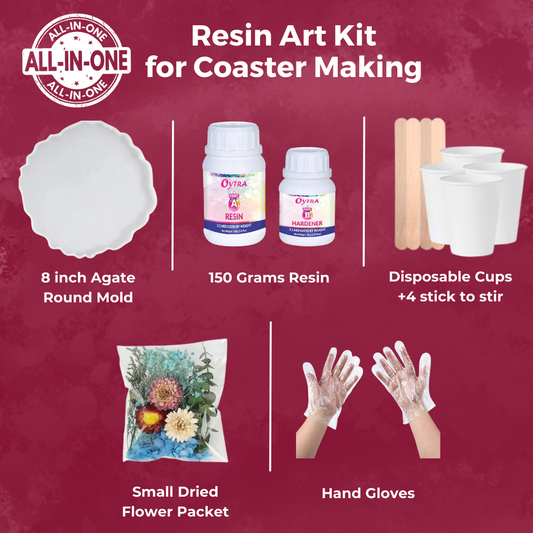 Resin Coaster Making Kit