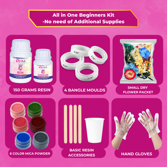 Resin Bangle Making Kit