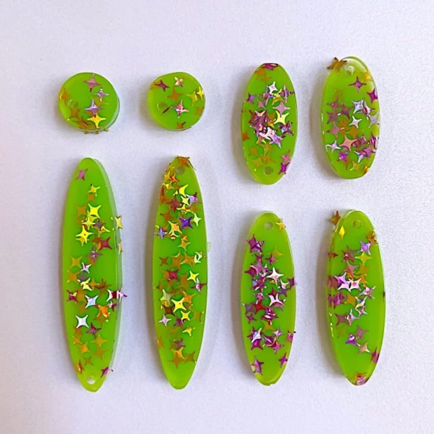 8 Cavity Oval Shape Resin Mould