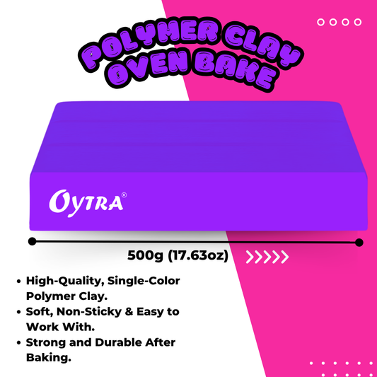 500g Polymer Clay SIGNATURE Series (30 Blue Violet)