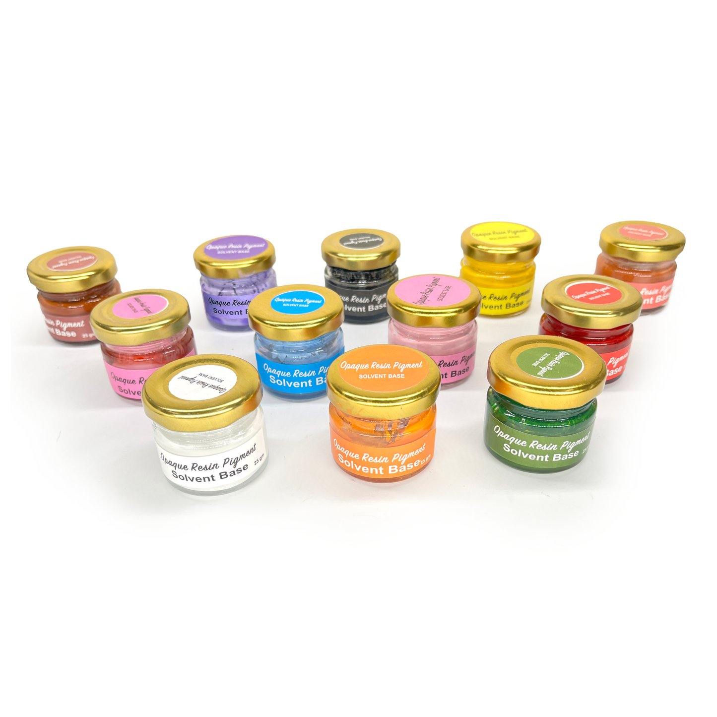 Art Resin Opaque Pigment 12 pcs Set
