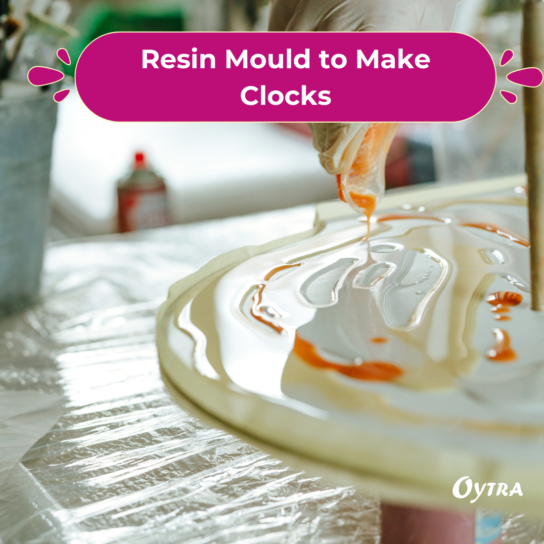 Oytra Clock Resin Mould