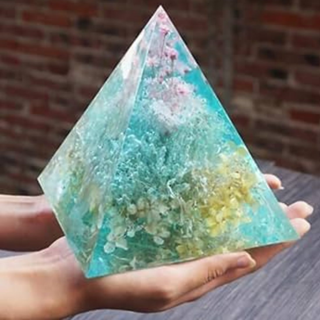 Resin Art Pyramid Silicone Mould 5 Inch