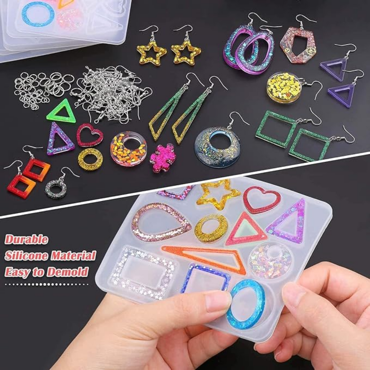 12 Cavity Earring Pendant Mould
