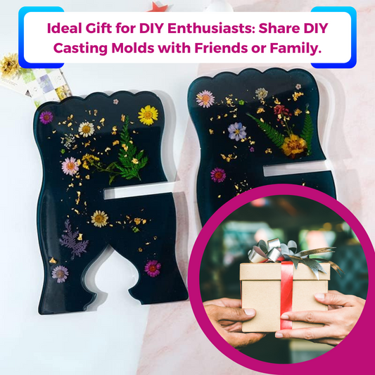 Big Book Stand Holder Resin Art Silicone Mould 1 Pc