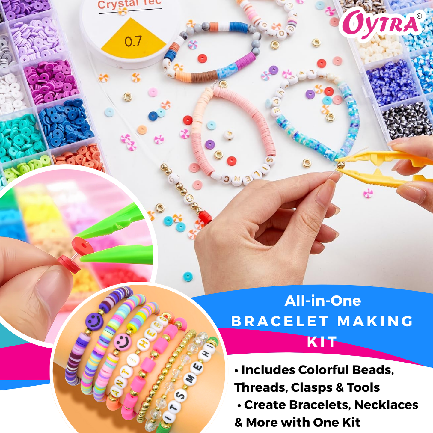 DIY Bracelet Making Kit for Girls