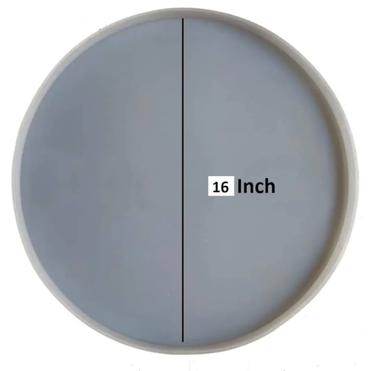 16 Inch Round Table Resin Silicone Mold
