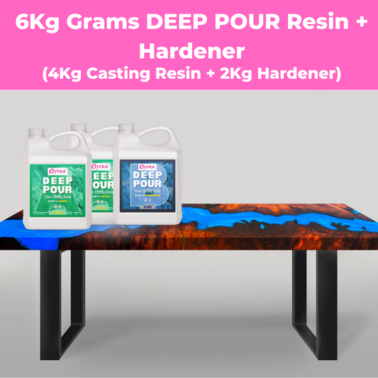 6KG 2:1 Deep Casting Resin for River Table Making