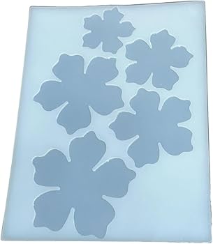 3D Flower Mould Set - 5Pcs Silicone Perfect for Crafting and DIY