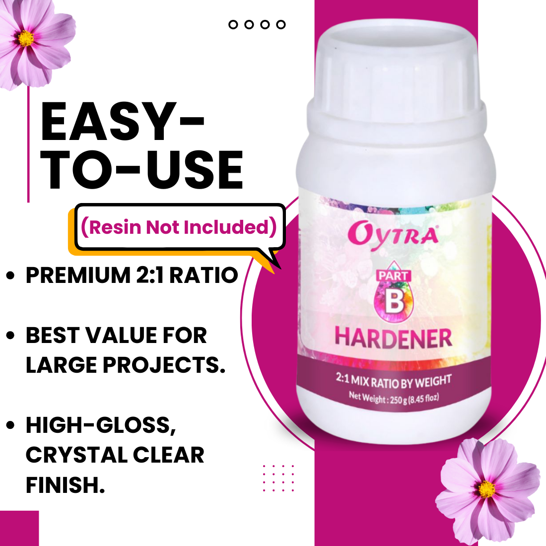 250 Grams Only Hardener Part B