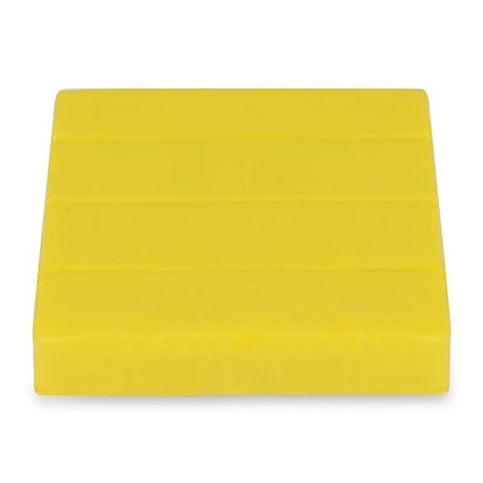 57 Grams (13 Bright Yellow) Polymer Clay Oven Bake for Jewlery Making Elastico Series