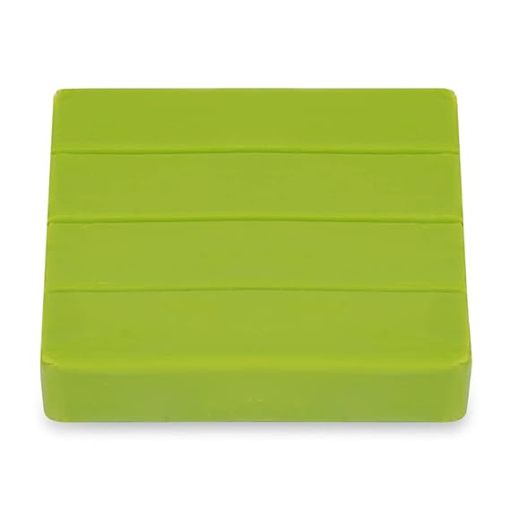 57 Grams (18 Light Green) Polymer Clay Oven Bake for Jewlery Making Elastico Series