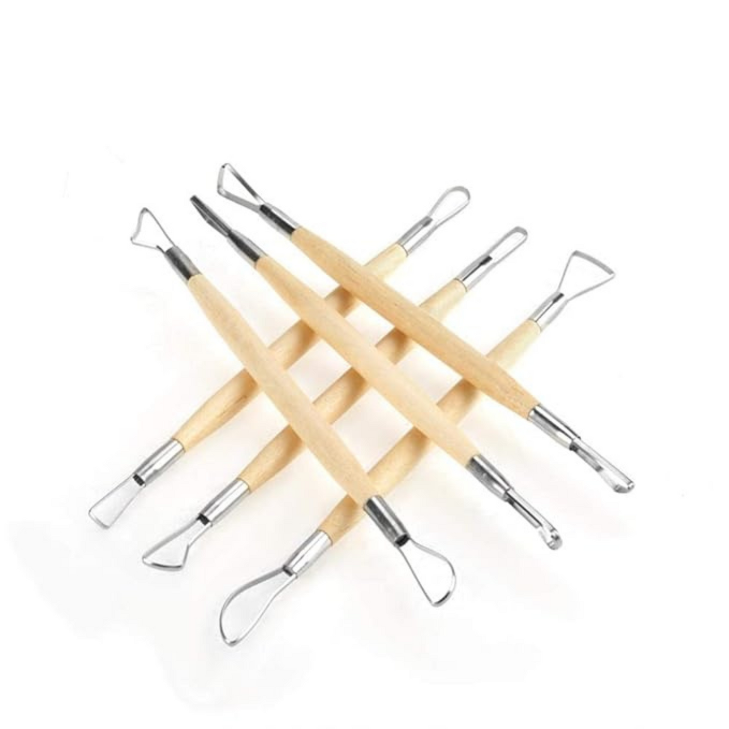 6 Piece Steel Modeling Sculpting Tools