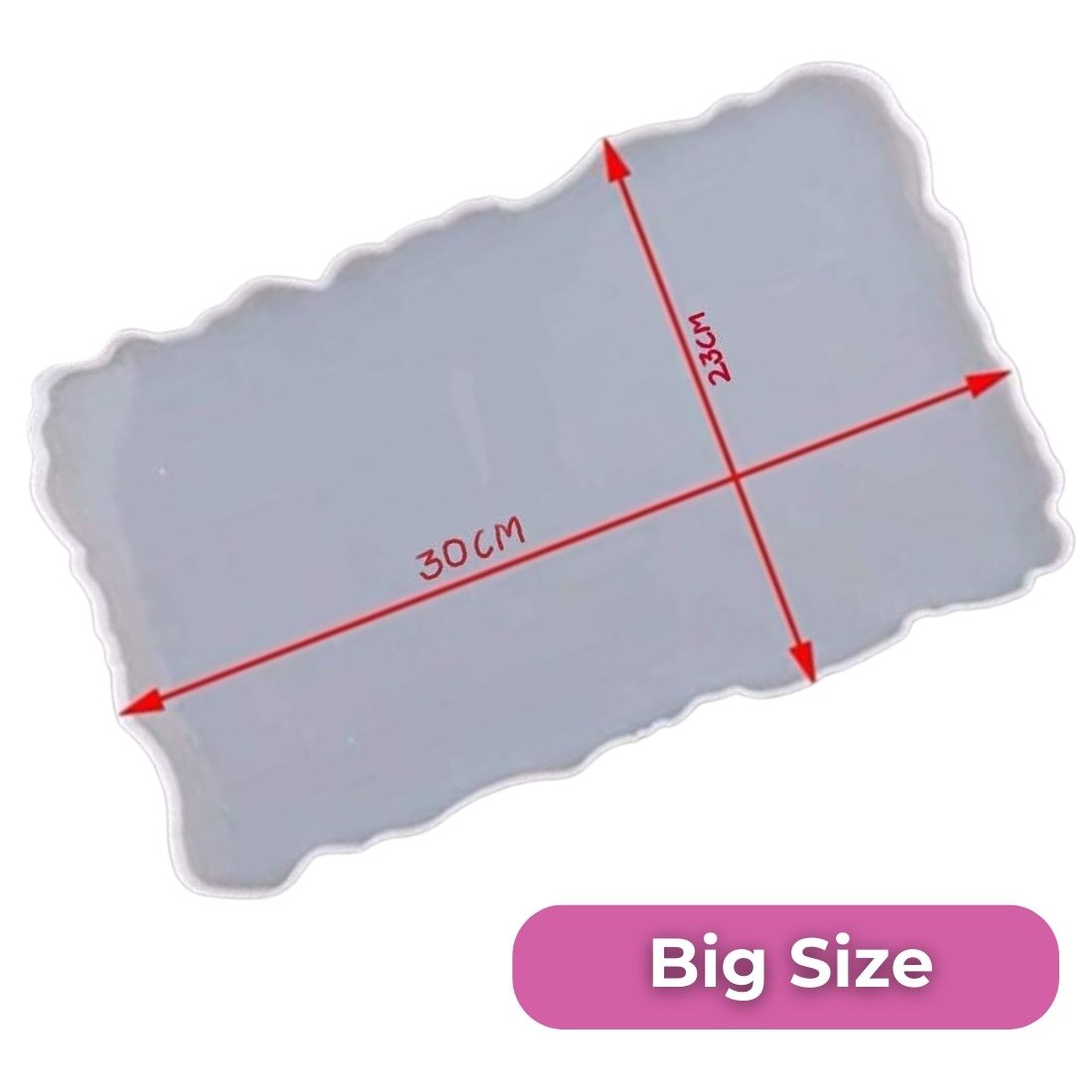 Big Serving Tray Mold for Resin Art