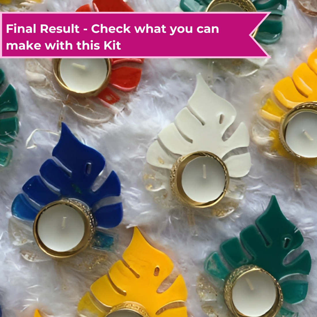 Resin Art Diwali Leaf Decor Making Kit