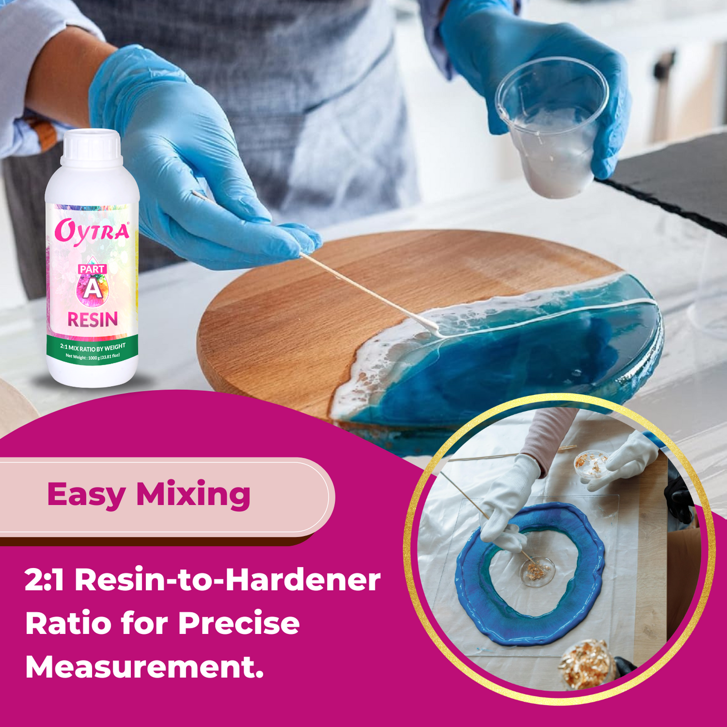 Art Resin Part A Only 1 Kg