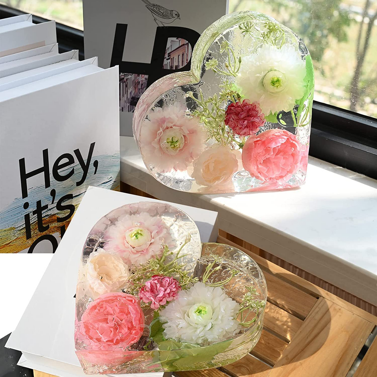 Wedding Heart Resin Mould