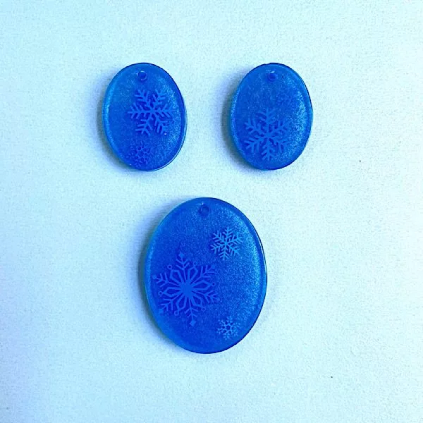 6 Cavity Oval Shape Resin Mould