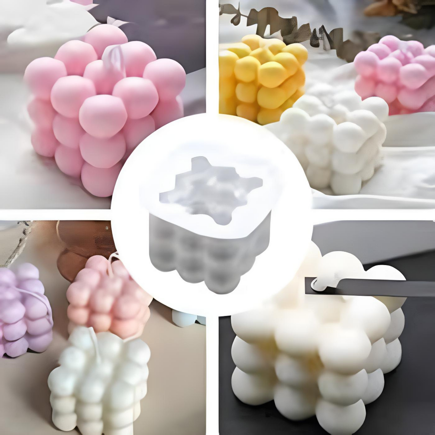 Big Bubble Candle Mould