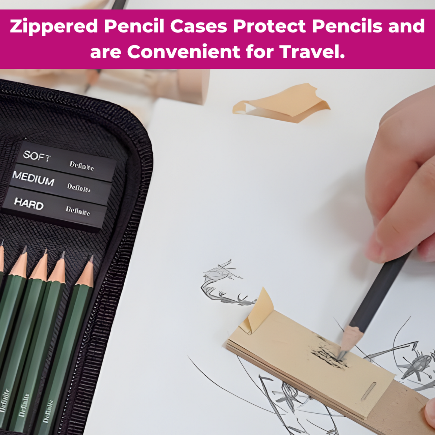 Pencils Drawing Kit 42 Pcs